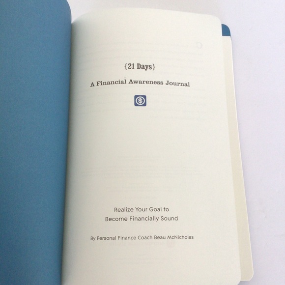 STUDIO OH 21 DAY GUIDED FINANCIAL PLANNING JOURNAL NWT - Picture 6 of 15